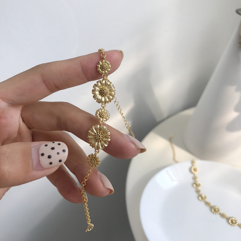 S925 Seoul Daisy Bracelet