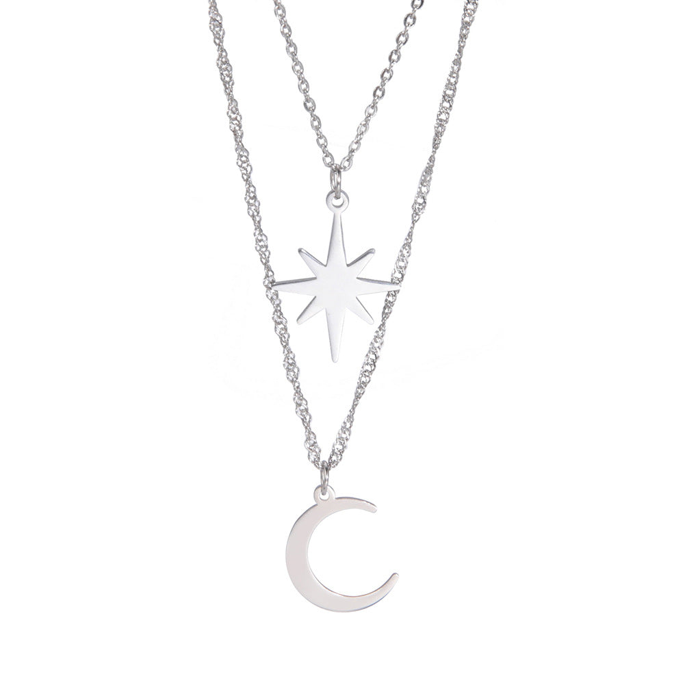 Korean Titanium Steel Minimalist Clavicle Chain