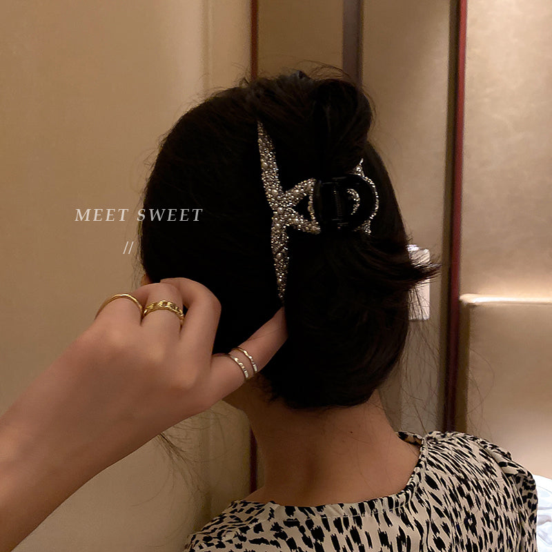 Korean Pearl Hair Clip