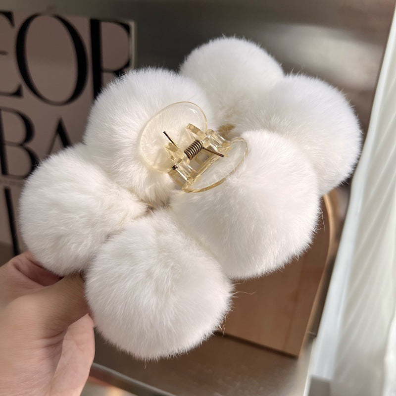 Korea Real Otter Hair Clip