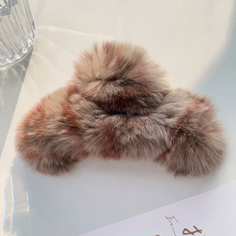 Korea Real Otter Hair Clip