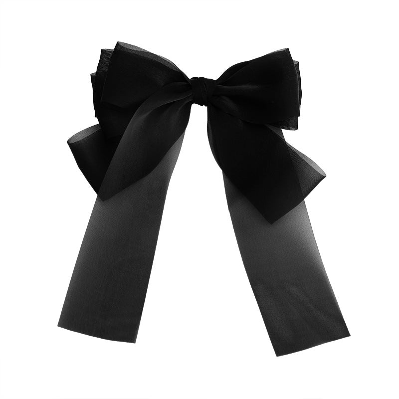 Veil Bowknot Hair Clip