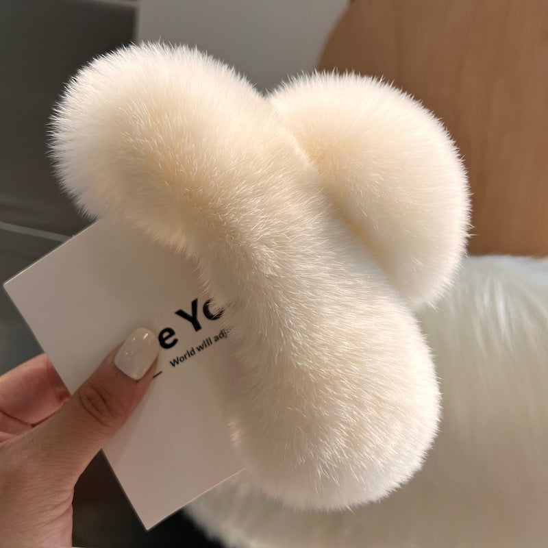 Korea Real Otter Hair Clip