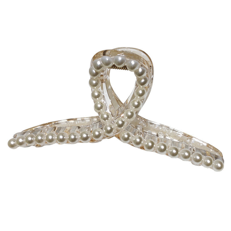 Korean Pearl Grab Clip