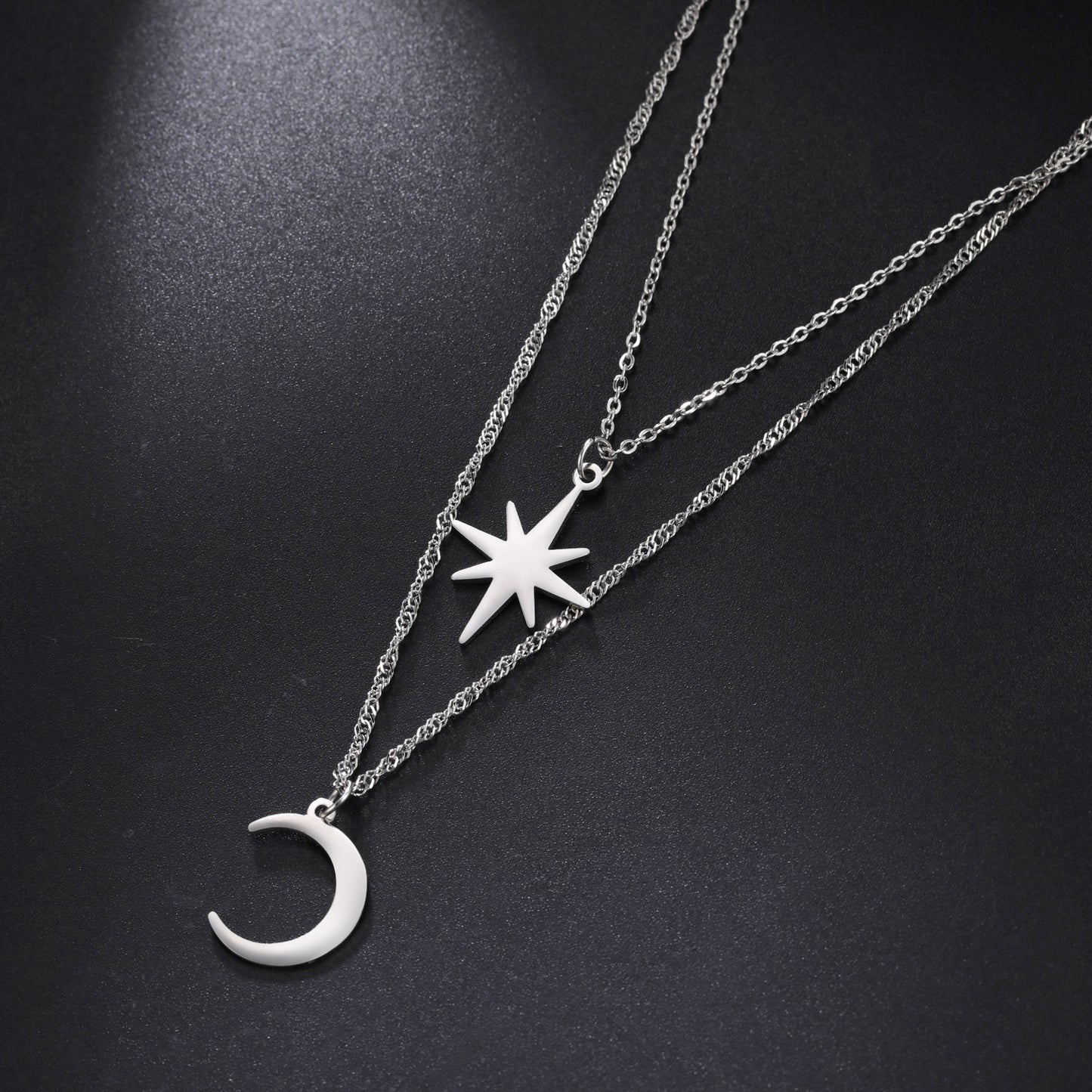 Korean Titanium Steel Minimalist Clavicle Chain