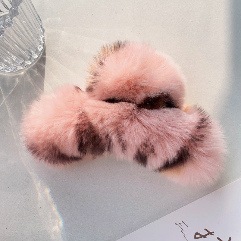 Korea Real Otter Hair Clip