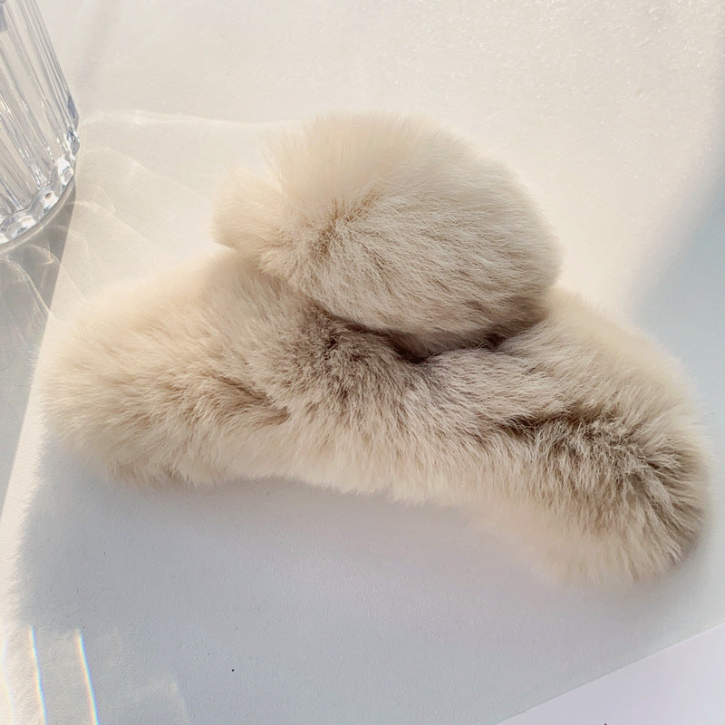 Korea Real Otter Hair Clip
