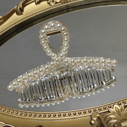 Korean Pearl Grab Clip