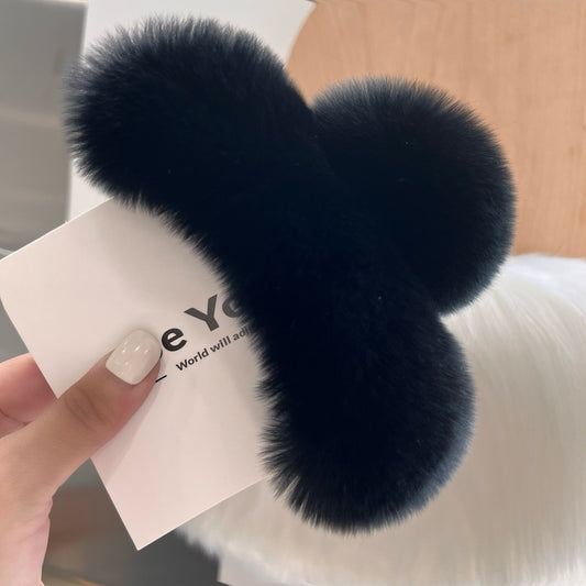 Korea Real Otter Hair Clip