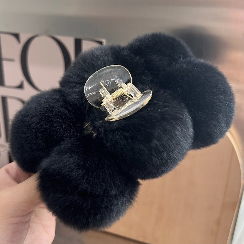 Korea Real Otter Hair Clip