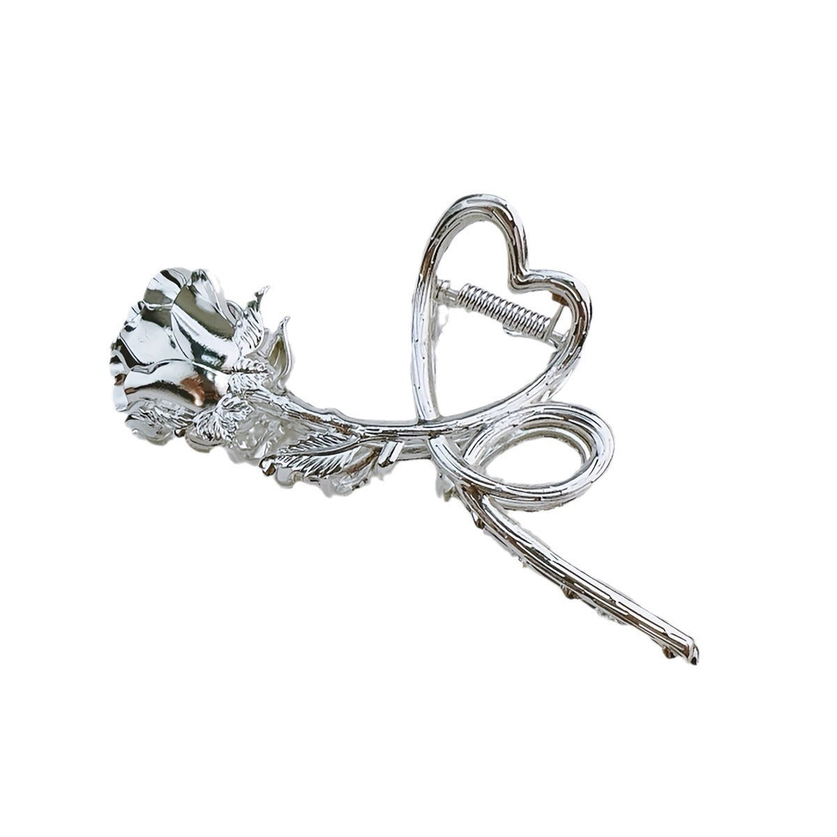 Rose Flower Hair Clip