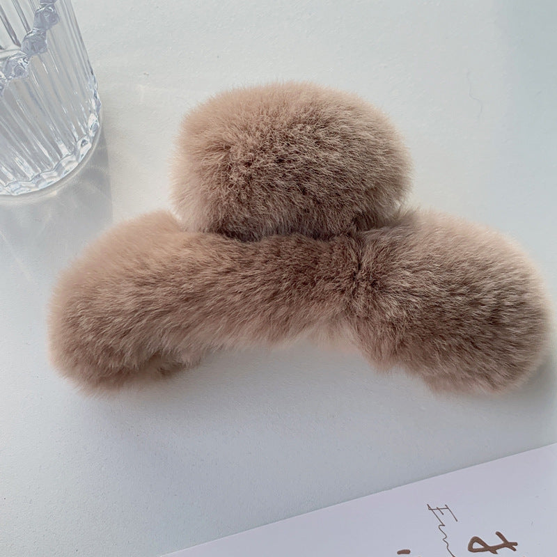 Korea Real Otter Hair Clip