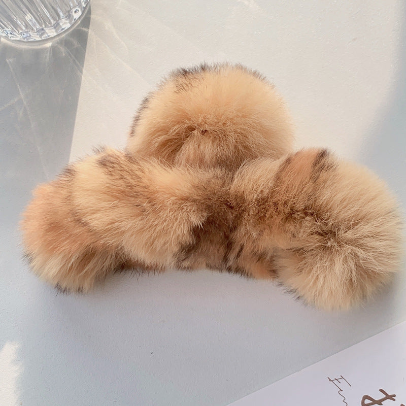 Korea Real Otter Hair Clip
